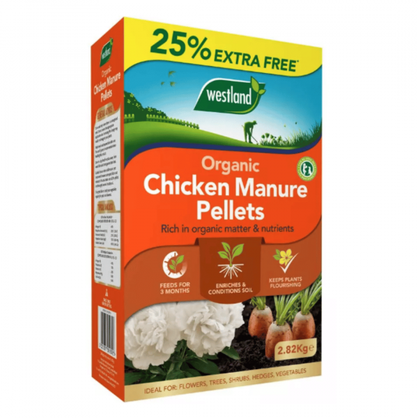 Organic Chicken Manure Pellets 2.25kg