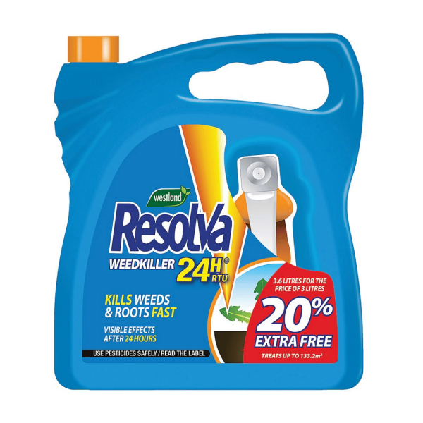 Resolva Weedkiller 24H 3Litre