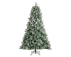 Windham Spruce Frosted Christmas Tree