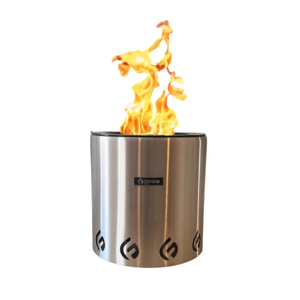 El Campo Stainless Steel Portable Garden Fire Pit