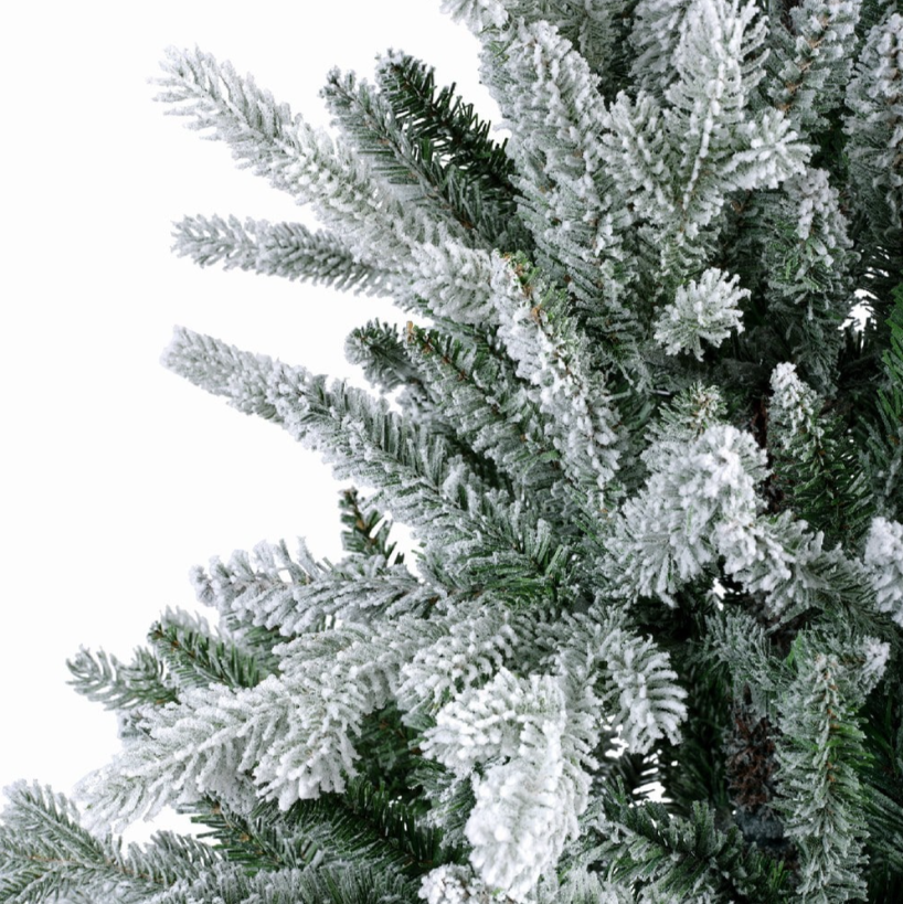 Snowy Allison Pine Artificial Christmas Tree Caulders Garden Centres