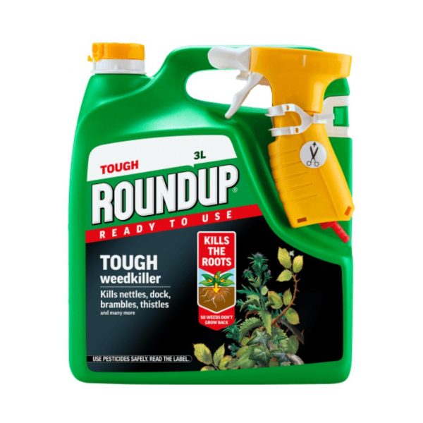 Roundup Tough Weedkiller Ready to Use 3L