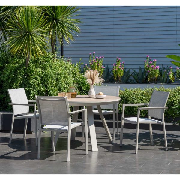 Urbanite 4 Seat Round Dining Set - Image 2