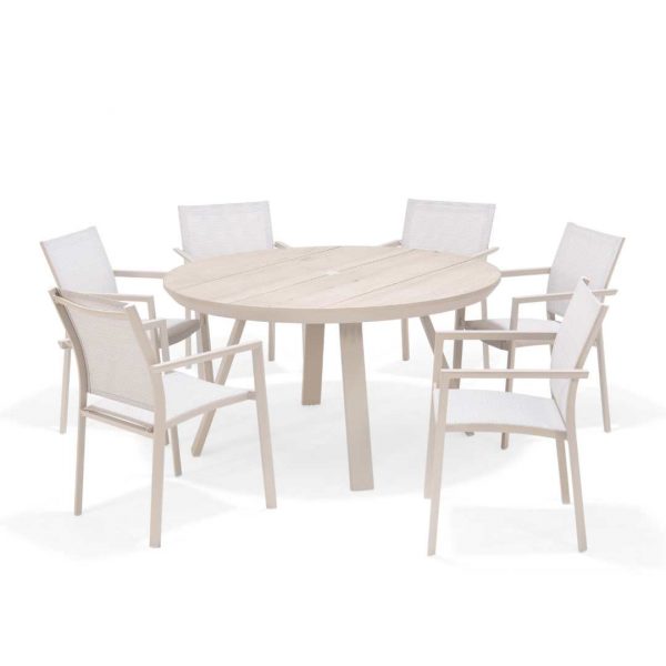 Urbanite 6 Seat Round Dining Set