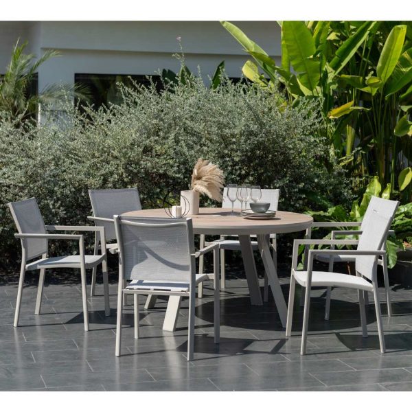 Urbanite 6 Seat Round Dining Set - Image 2