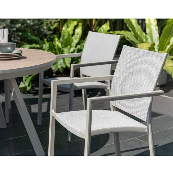 Urbanite 4 Seat Round Dining Set - Image 4